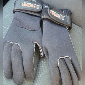 SCUBA  Black Diving Gloves SIZE XS
